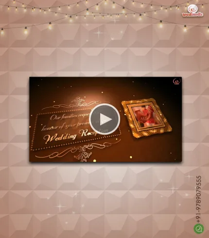 W3110-3D Traditional Video Invitation