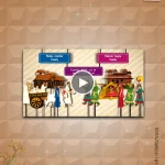 W3135-Amusing Puppetry - North Meets South Video