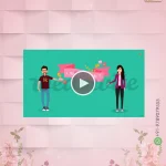 W3230-Caricature Cartoon Video Invitation