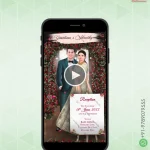 W1057 Caricature - Traditional Invite