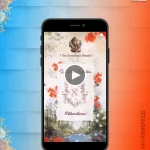 W0765-Cinematic Wedding Video Invite