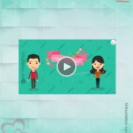 W0761-Couple Love Story - Engagement Video Invite