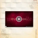 W3650-Elegant Text Video