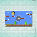 W3725-Gleeful Gamification - Mario Themed Game Video Invite