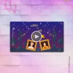 W3360-Hindi Text - North Indian Traditional Video Invite