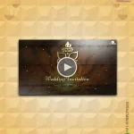 W3755-Historical Wedding Invite