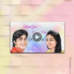 W3405-Love Story to Pals To Soulmates -Whiteboard Caricature Video