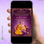 W4365 Mehendi Invite