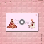 W3445-North Indian - Cute Timeline Video Invitation