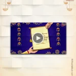 W3470-North Indian Traditional Wedding Video Invitation