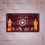 W3510-Rajasthani Drum Video Wedding Invitation