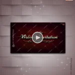 W3530-Royal Islamic Walima Video Invite