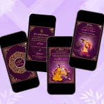 W4360 North Indian Royal Wedding Invite