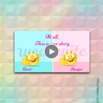 W3795-Smiley Invitation