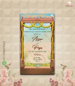 W3870-Southindian Wedding Invite - Image 2