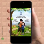 W4230 Quirky Wedding Digital Card