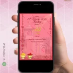 W4290 Royal Haldi Invite