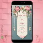 W3930-Elegant E-Wedding Invitation