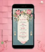 W3930-Elegant E-Wedding Invitation