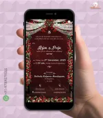 W4235 Stylish Wedding Digital Card - Image 3