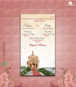 W3970-Mughal Themed Wedding Digital Invite - Image 2