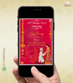 W4260 North Indian Traditional Invites - Image 3