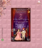 W4325 Sangeet Invite - Image 2
