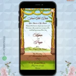 W9911-Traditional Wedding Invite