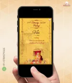 W4260 North Indian Traditional Invites - Image 7