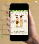 W4330 Brahmin Wedding Invite - Image 2