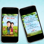 W4350 Love Under the Sky Invite