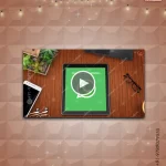 W1812-WhatsApp Photo Video Invite