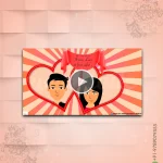 W3850-Your Own Love Story - Cartoon Theme