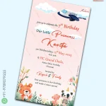 W4880 Digital Birthday Invite