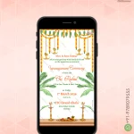 W1903 Upanayanam Digital Invite