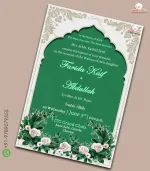 W5080 Muslim Wedding Invite - Image 5