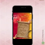 W7020 25th Wedding Anniversary Invite