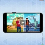 W1029 South Indian Wedding Invite