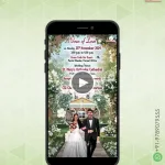 Kerala Theme Wedding Invite