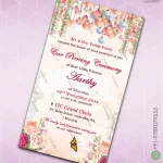 W8128-Ear Piercing Digital Invitation