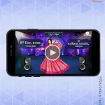 W1376_Traditional Jain Wedding Invitation