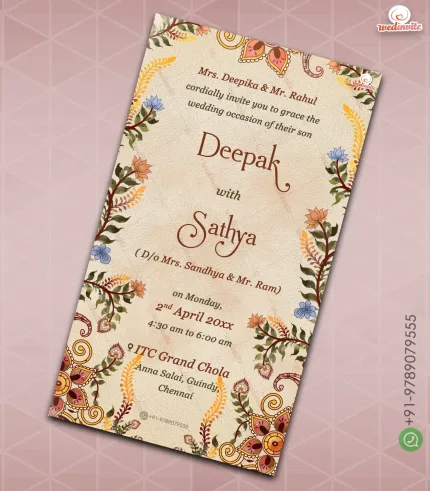 Kalamkari Digital Card