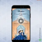 W0632 Trending Punjabi Wedding Invitation