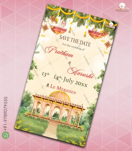 Save The Date Digital Invitation