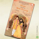 W1362 Haldi Digital Invite
