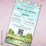W0933 Temple theme Digital Invite
