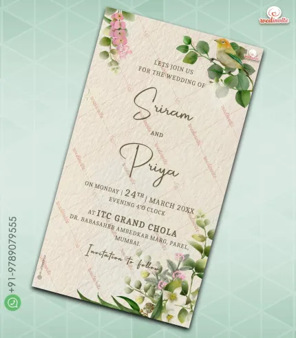 Save The Date Invite