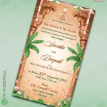 W1386 South Indian Digital Card