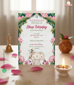 house warming invitation video