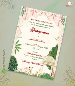 FIX: No Images Detected You DO have images — but WPBakery sometimes doesn’t register them. ✅ DO THIS: For EACH image: Click image → Edit Add ALT text: House warming invitation video for Griha Pravesh ceremony